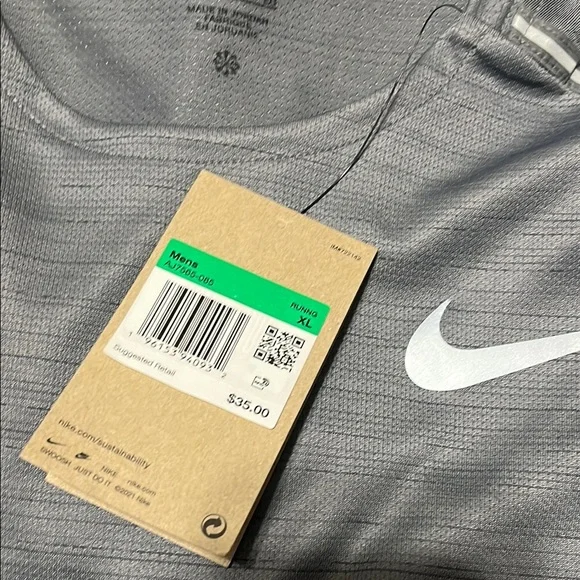 Nike Men's Dri-FIT Miler Short Sleeve Top - Picture 4 of 5